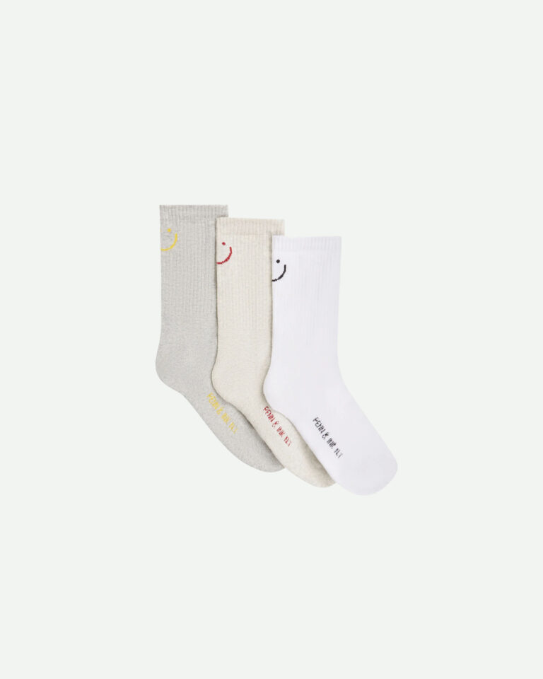 Socks 3-pack Smiley Penn&Ink