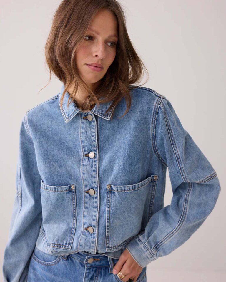 Jacket Denim Vintage Blue Summum