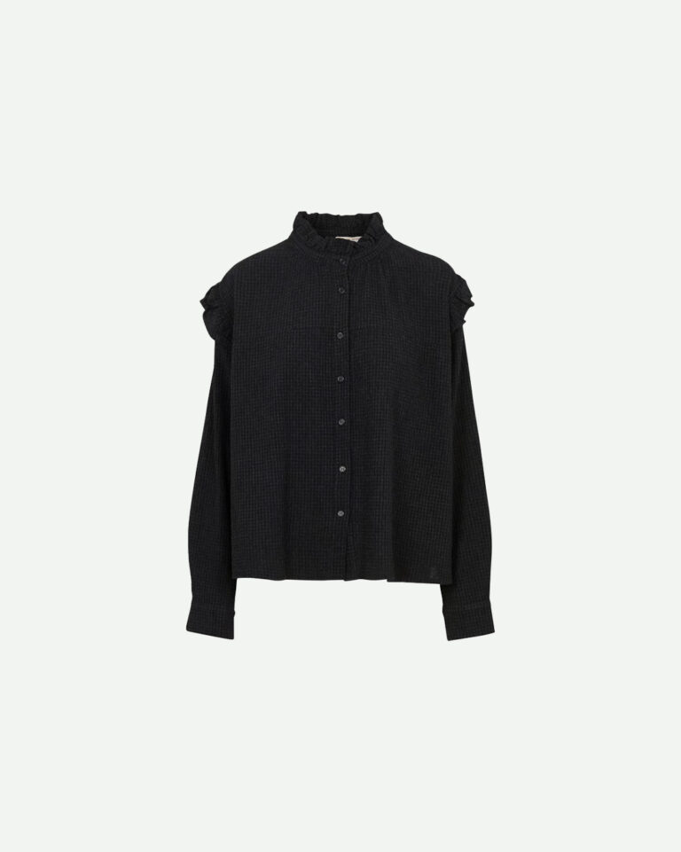 Blouse Vichy Capucine Maison Hotel ash