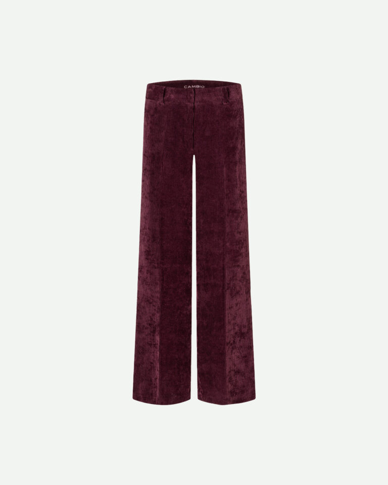 Broek Amelie Burgundy Cambio rib