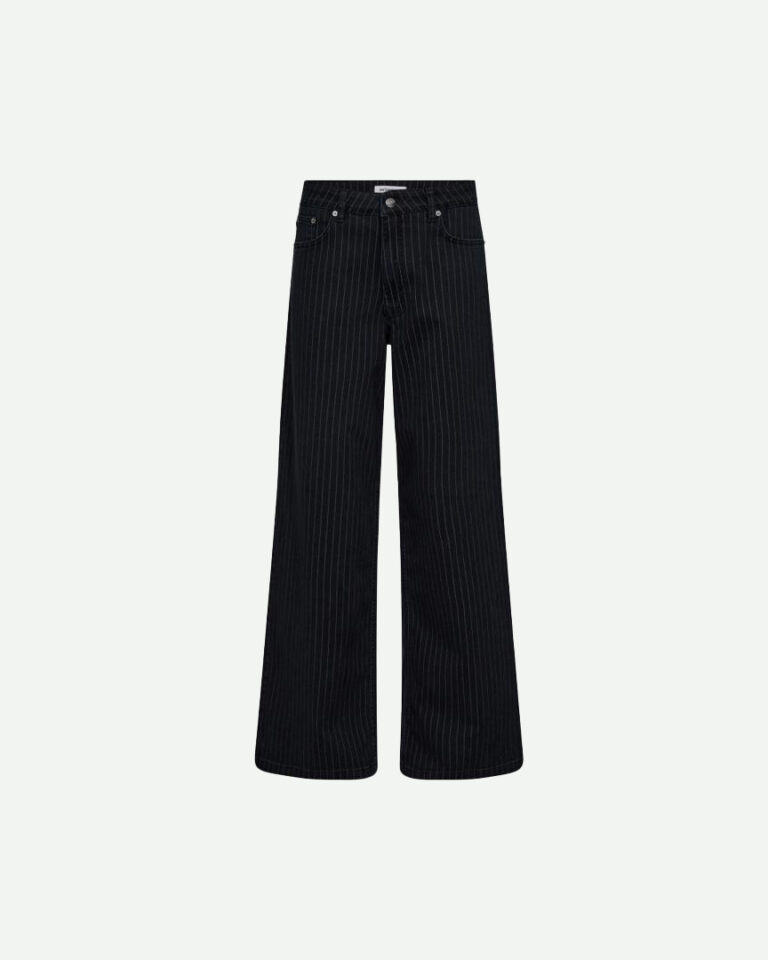 broek pinstripe co couture 31386 zwart