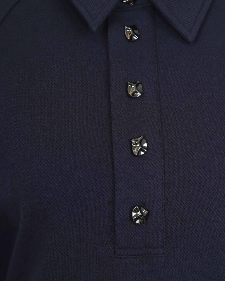 Polo Sweat Dengi Co'Couture 1 blauw