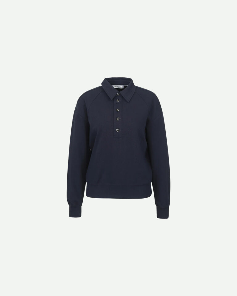 Polo Sweat Dengi Co'Couture blauw