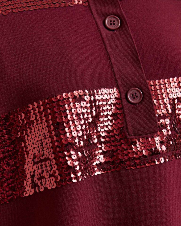Polo Sweater Bordeaux Essentiel Antwerp 3