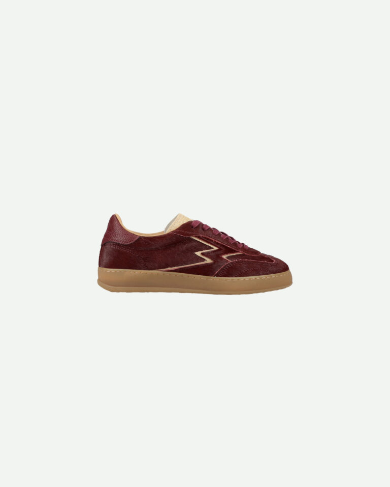 Sneaker moa concept CL144 bordeaux pony