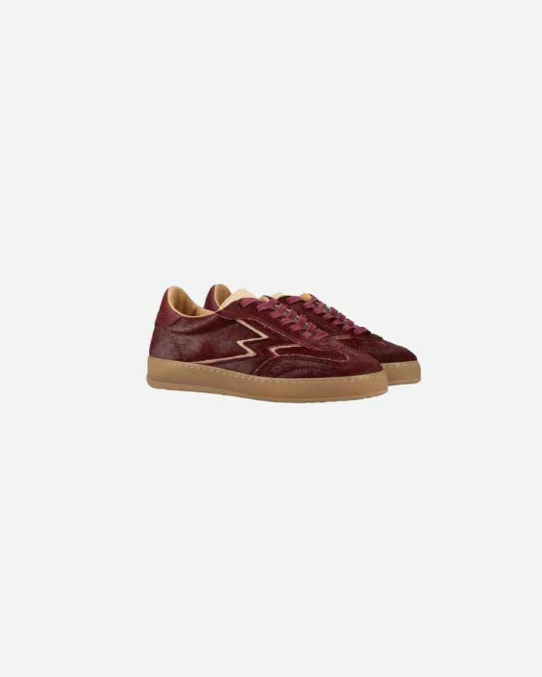 Sneaker Club Deluxe Horsy Moa Concept bordeaux