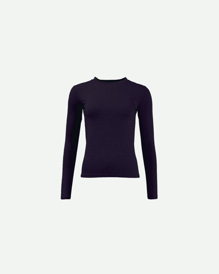 Longsleeve Josefine Eclipse With Black blauw