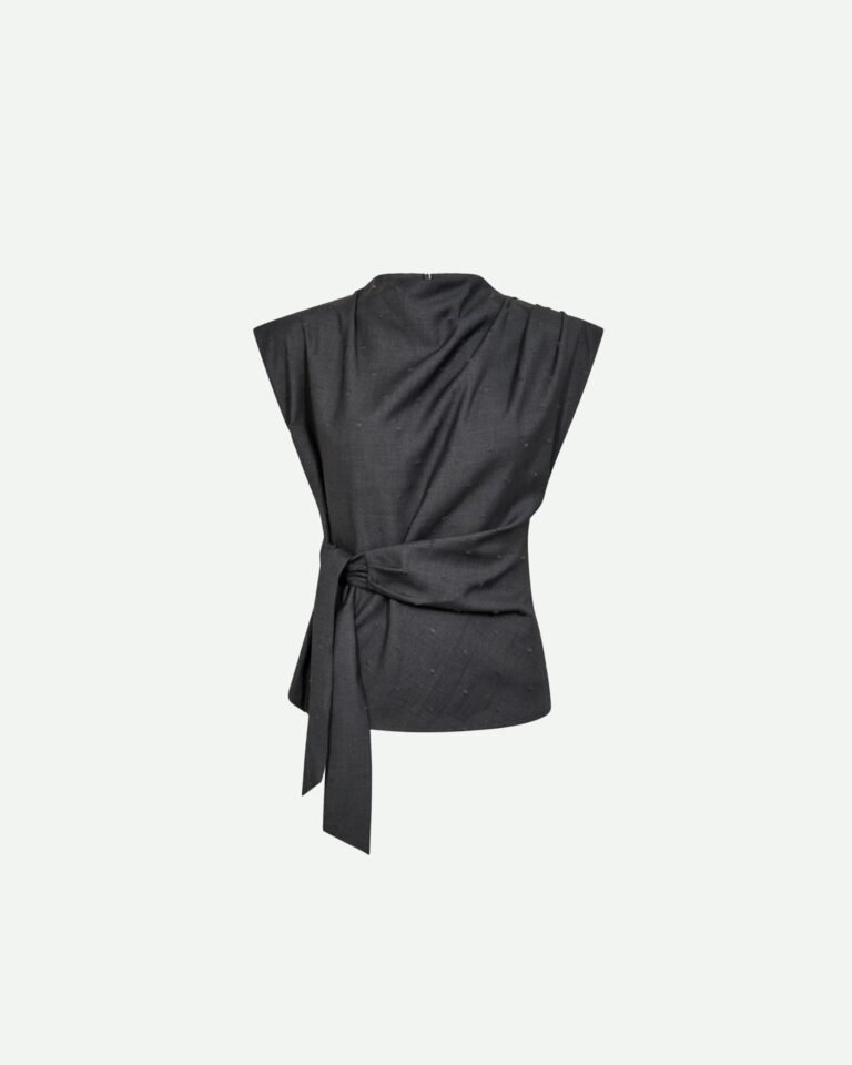 Top Saga Pleat Co'Couture grijs