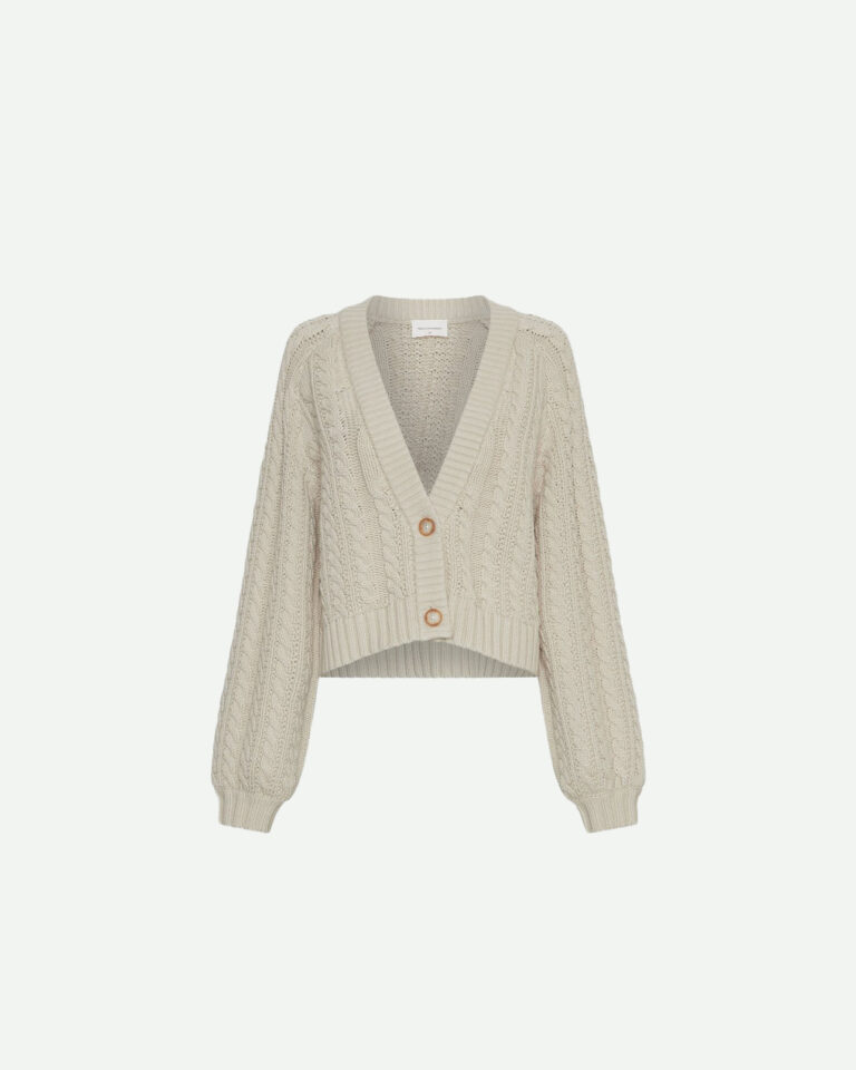 Vest keisha jillena oatmeal melange msch copenhagen