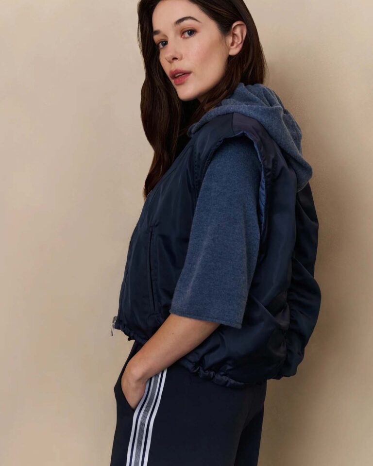 Bodywarmer Reversible Blue Yaya