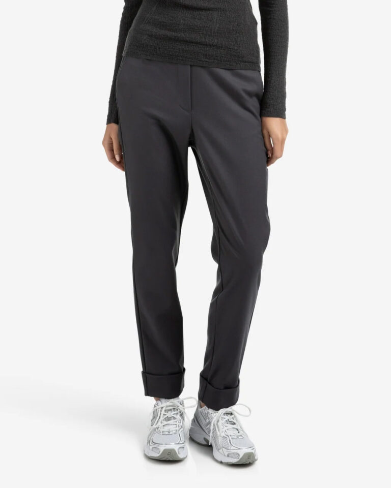 Pantalon Black Oyster Yaya zwart elastiek