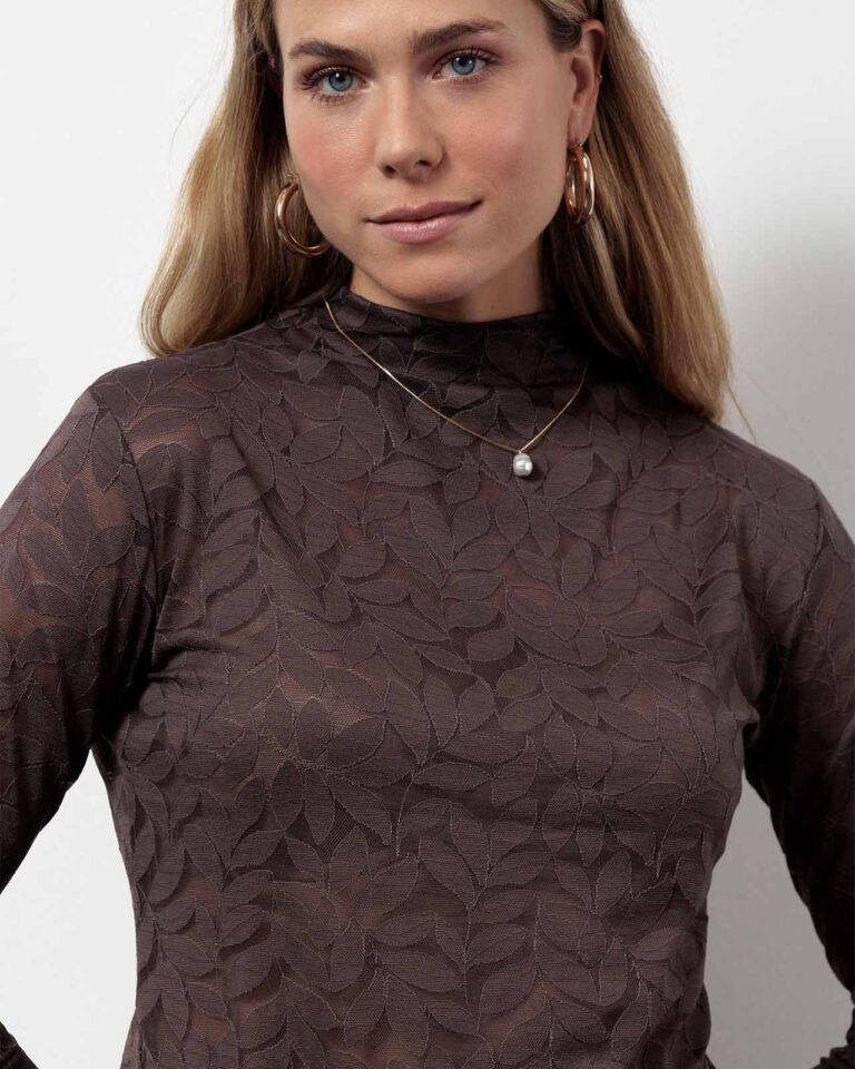 Top Lace Reagan Studio Anneloes bruin