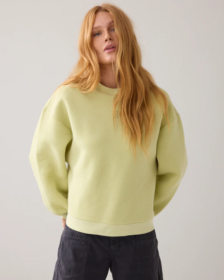 Sweater Jersey Soft Lime Summum groen