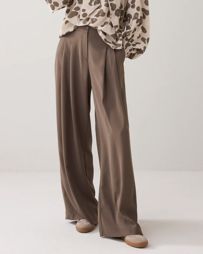 Broek Fluid Dark Camo Summum groen