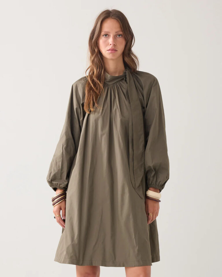 Jurk Taft Dark Camo Summum groen