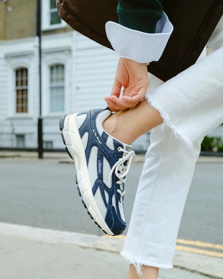 Sneaker Re-Run Pineapple Navy Mercer