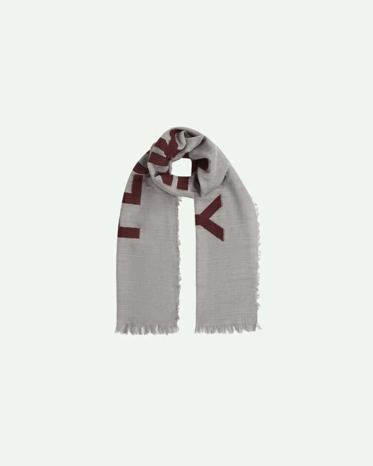 Shawl Grey Penn&Ink aubergine