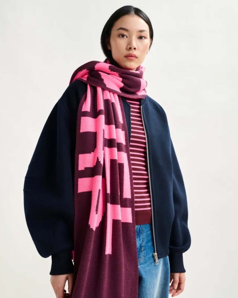 Shawl Itension Essentiel Antwerp bordeaux