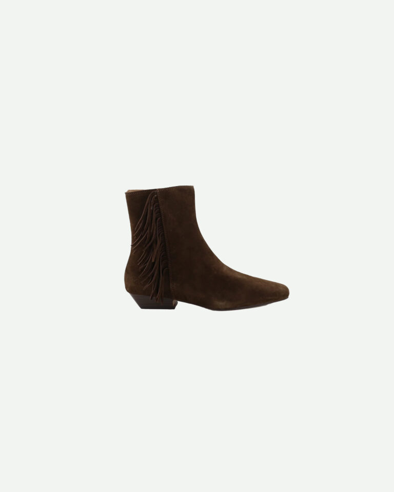 Enkellaarsje Linette Brown Toral Shoes bruin