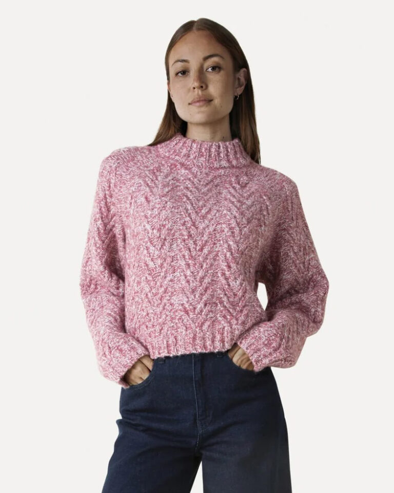 Trui Becka Red Another Label 6031 melange
