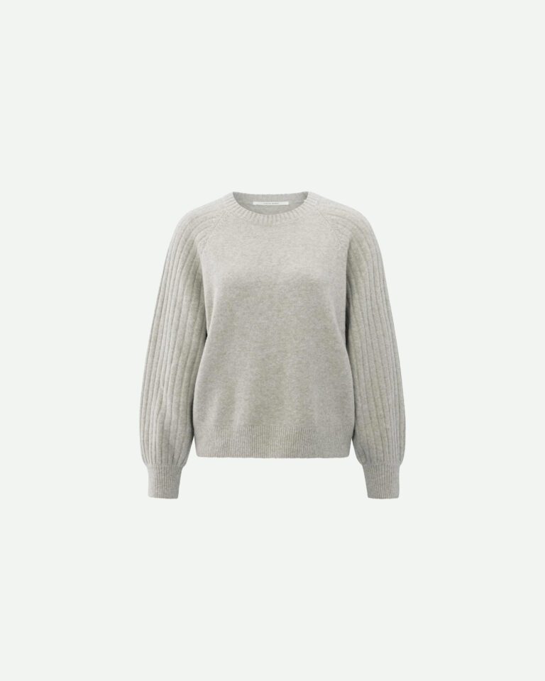 Sweater Rib Brownish Grey Yaya
