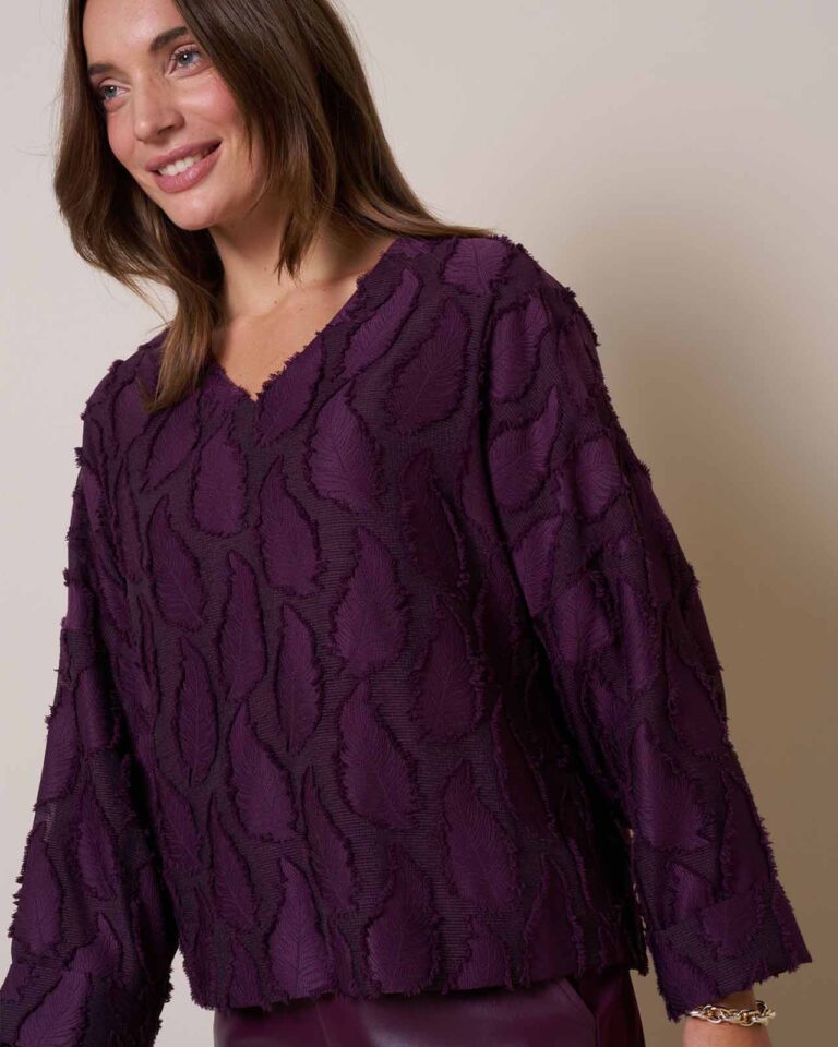 Blouse Madison Blackberry Studio Anneloes paars