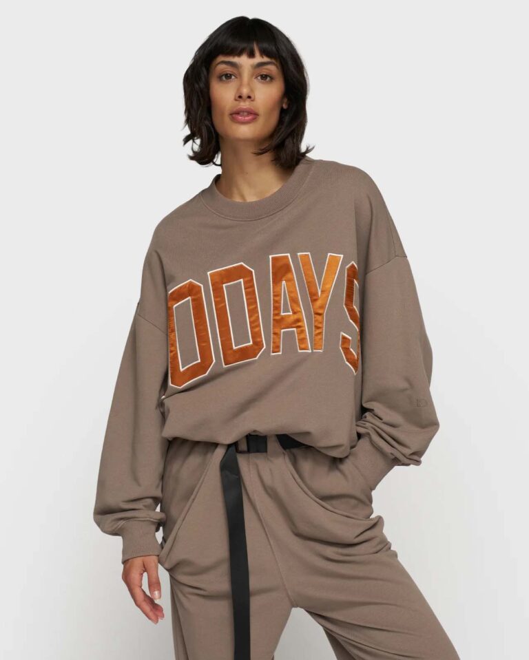 Baseball Sweater Moonrock 10Days bruin