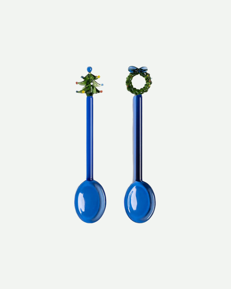 Lepels Merry Blue &Klevering set van 2