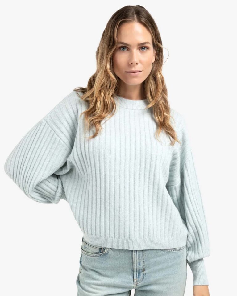 Trui Ribbed Spaces Grey Yaya