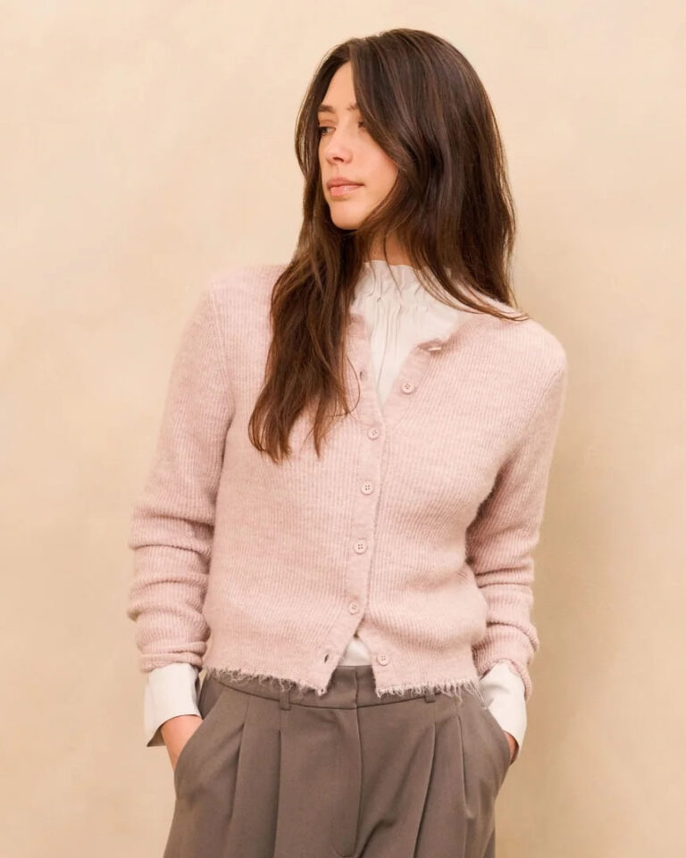 short-melange-cardigan-with-refined-trim-details