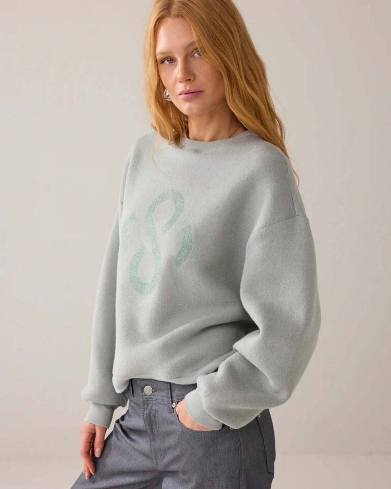 Sweater Soft Eucalyptus Summum groen