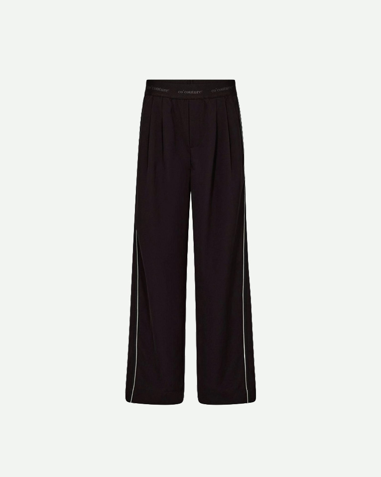 Pantalon amina split co couture zwart