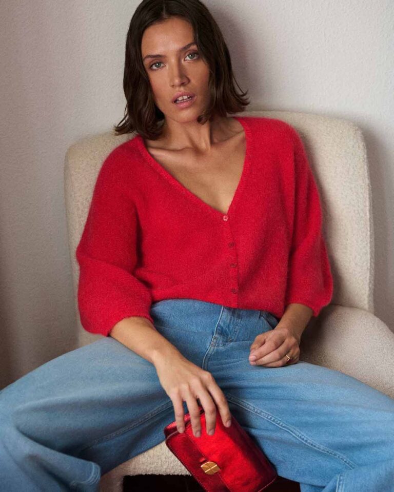 Vest Indra Lollipop By Bar rood