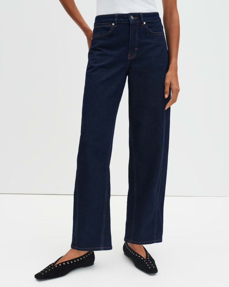 Jeans Cellma Long Barrel Someday donkerblauw