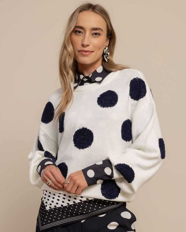 Trui Eliza Dot Studio Anneloes stippen