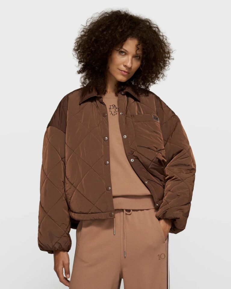 Jacket Padded Brown 10Days bruin