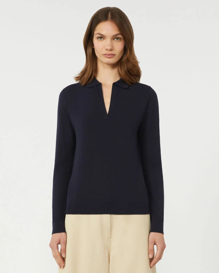 Trui Palanca Navy Max Mara Weekend blauw