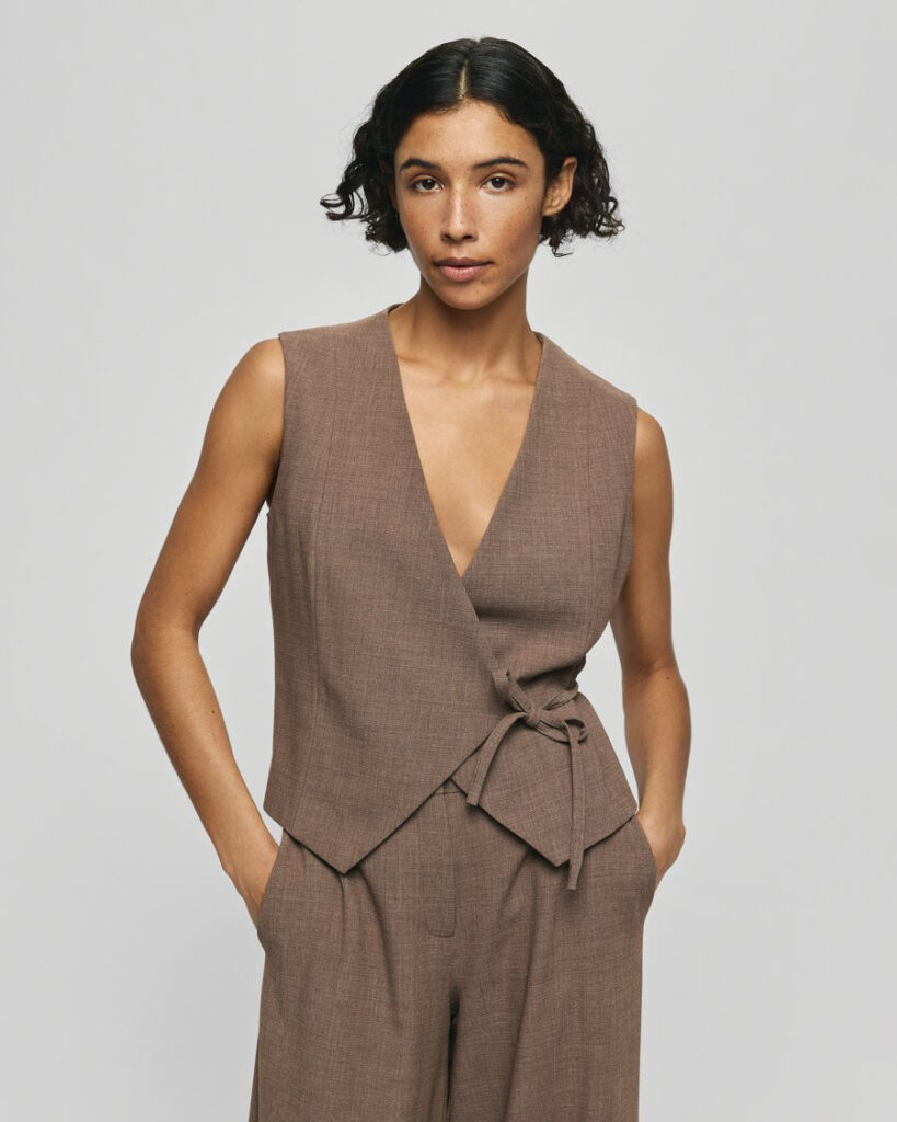 Gilet Darina MSCH Copenhagen bruin