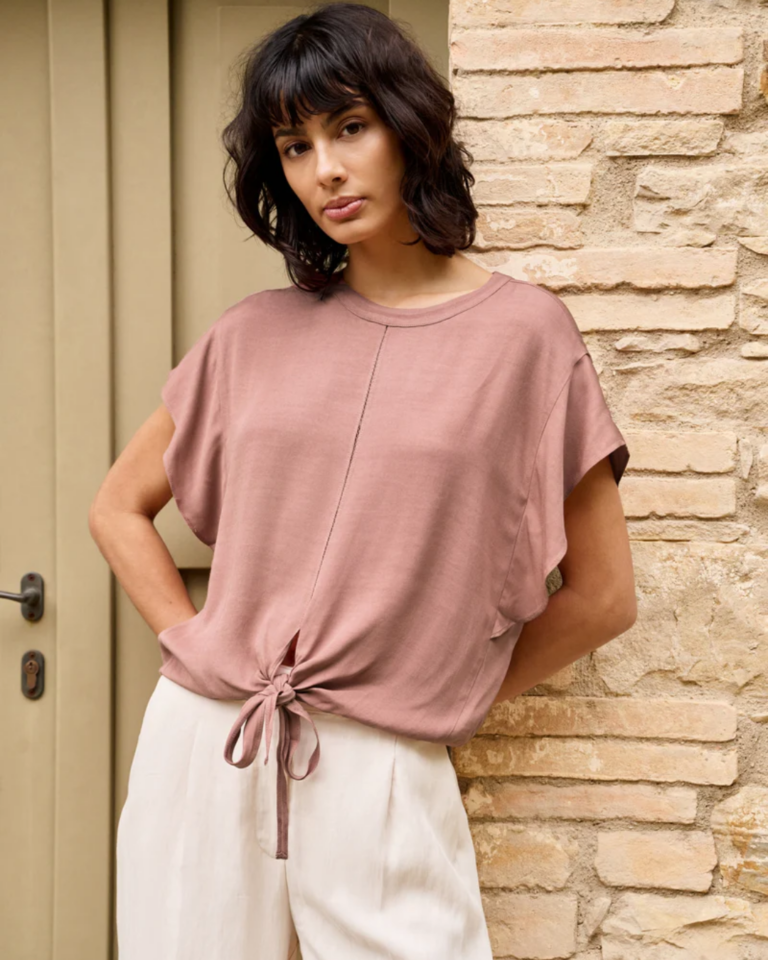 Top met knoopdetail YAYA-sfeer1
