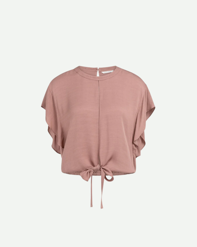 Top met knoopdetail YAYA-voor