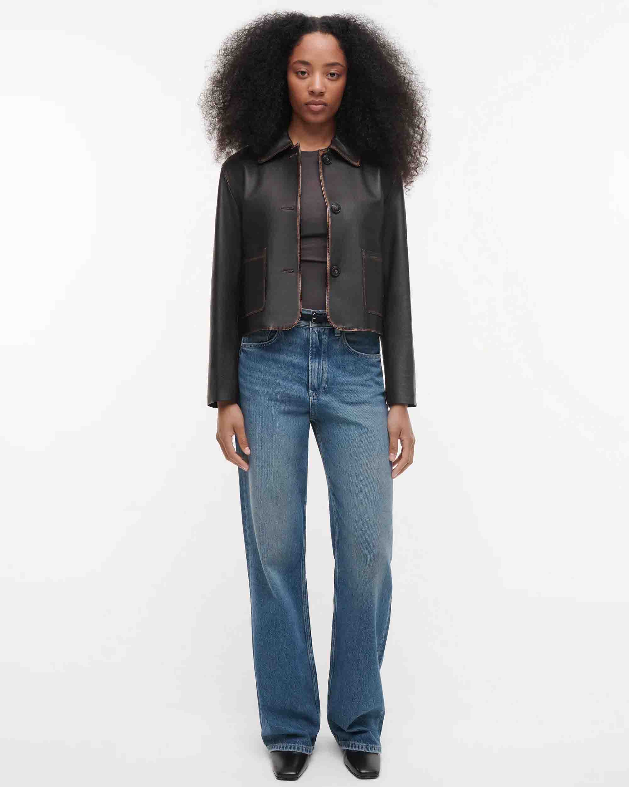 Jacket Marissa Vintage Brown Studio AR - Afbeelding 3