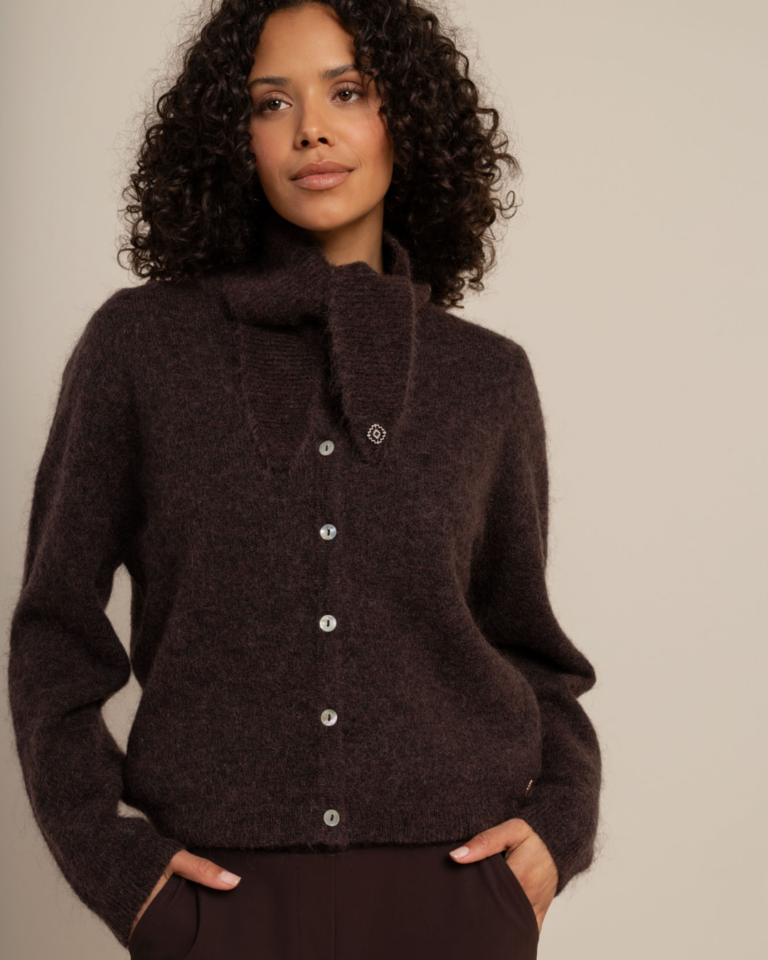Bibi cardigan - espresso