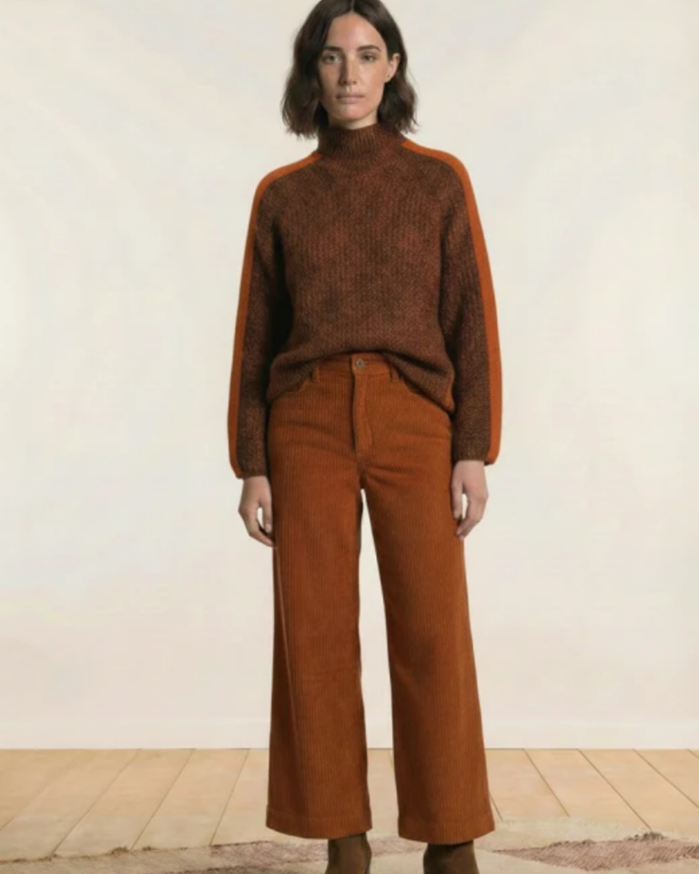 Garbo Jumper in Curcuma_Orange (2)