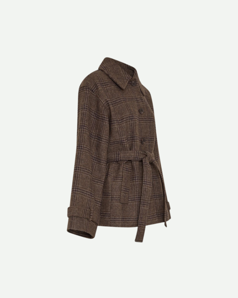 MSCHAmaranda Jacket CHK (4)