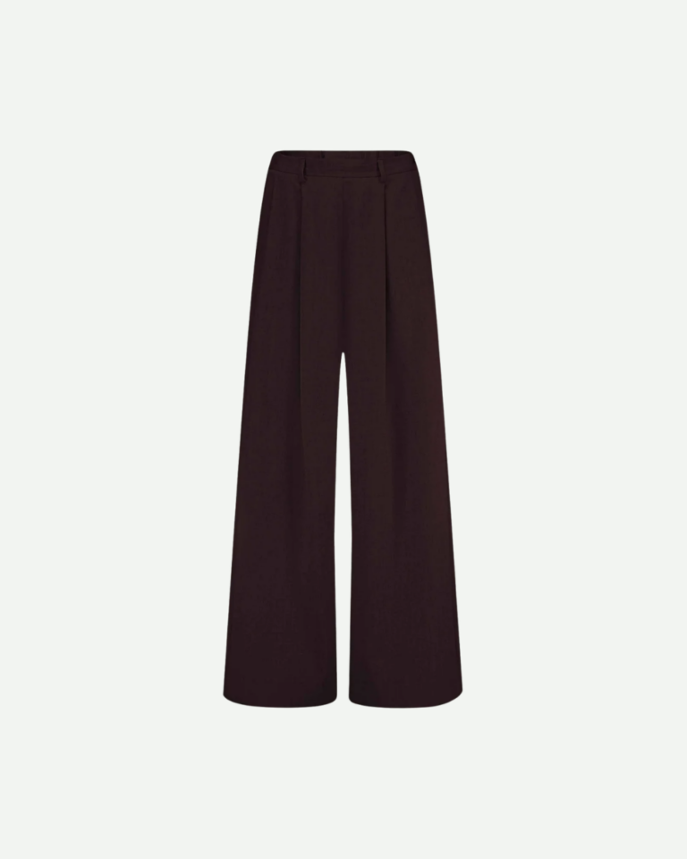 sef pants _ dark wine