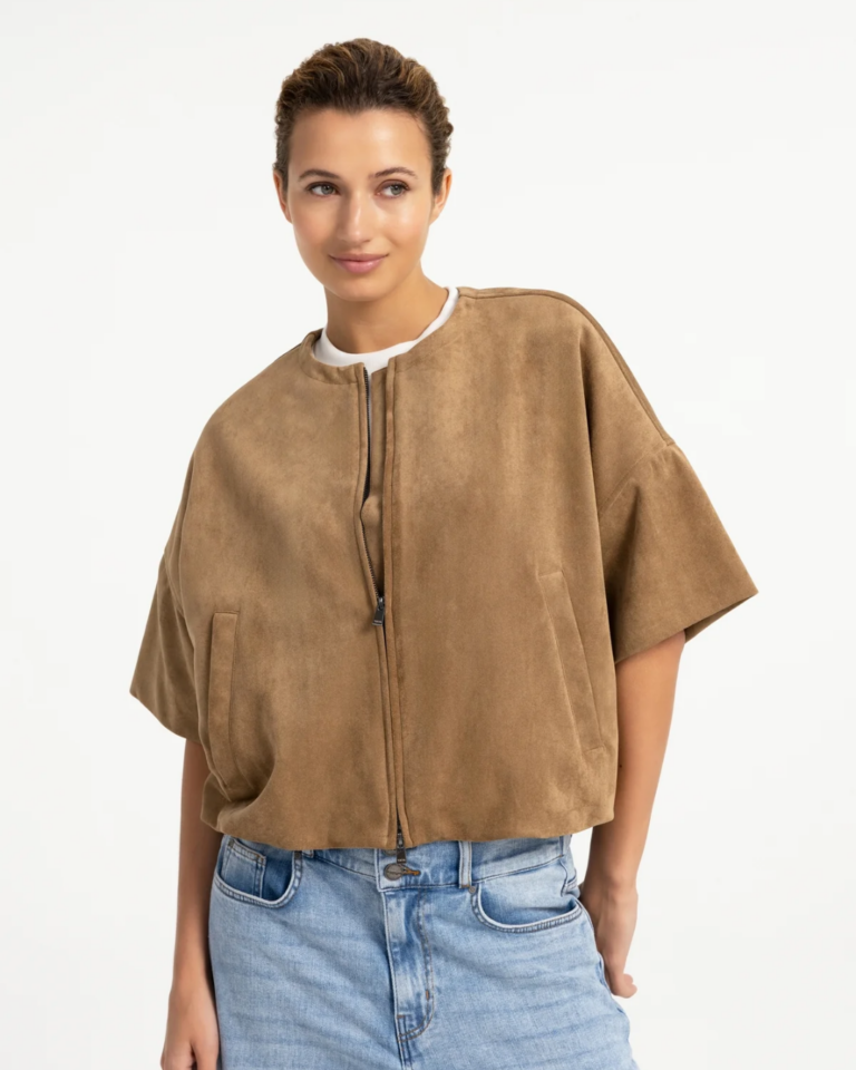Suede jasje YAYA