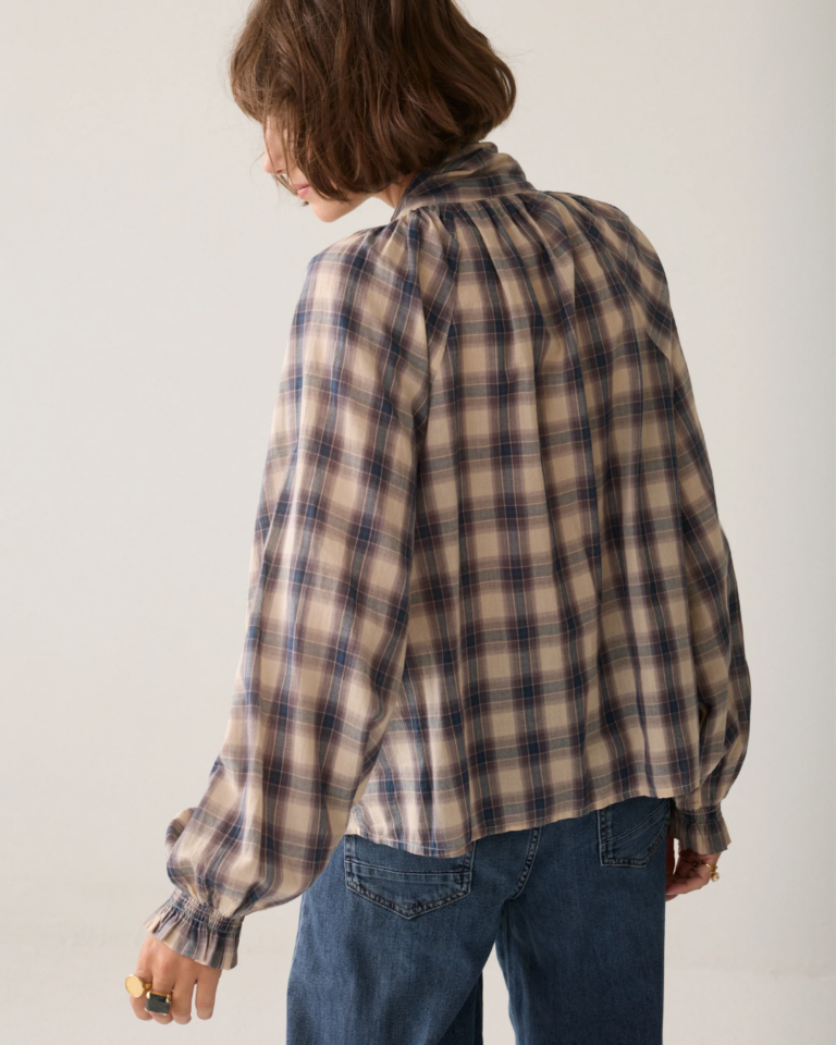 Georgette A-lijn top-summum
