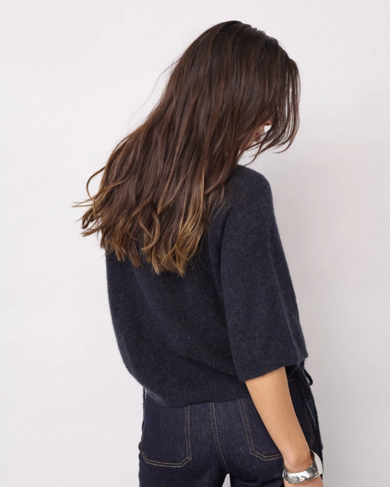 NoomiCC String Knit - Navy