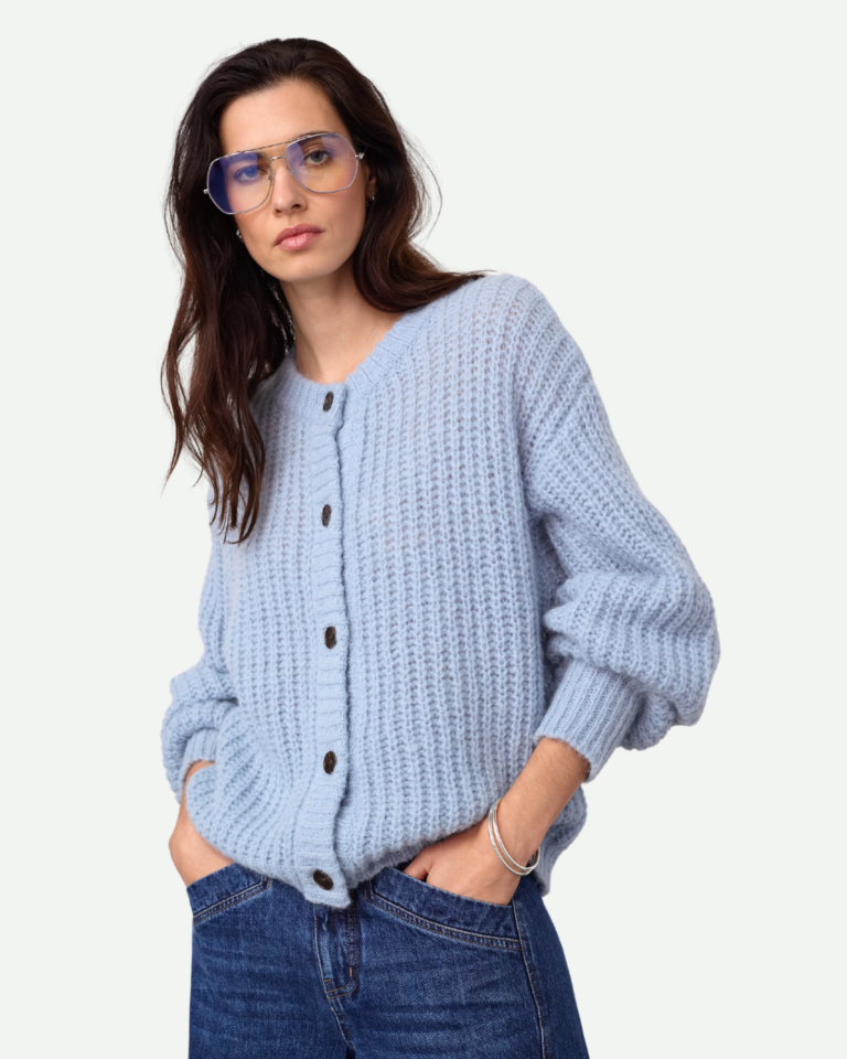 RainaCC Cardigan - Pale Blue