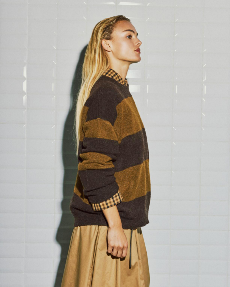 WBLIZA LS STRIPE PULLOVER